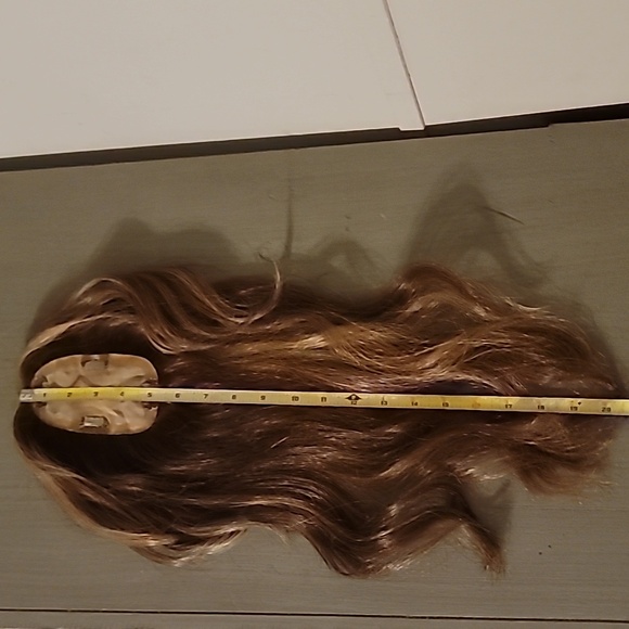 Jon Renau 18" Remy Human Hair Easipart French Topper With Highlights - Picture 5 of 16